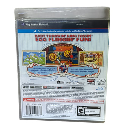Toy Story Mania Playstation 3 PS3 Move New Disney Pixar