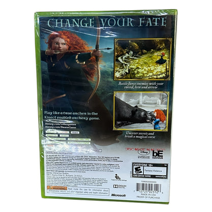 Brave Microsoft Xbox 360 2012 Video Game Disney Pixar New