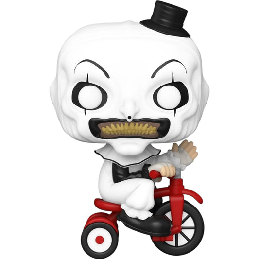 Terrifier Art The Clown with Bike #1591 Funko Pop Movies Horror Slasher Thriller