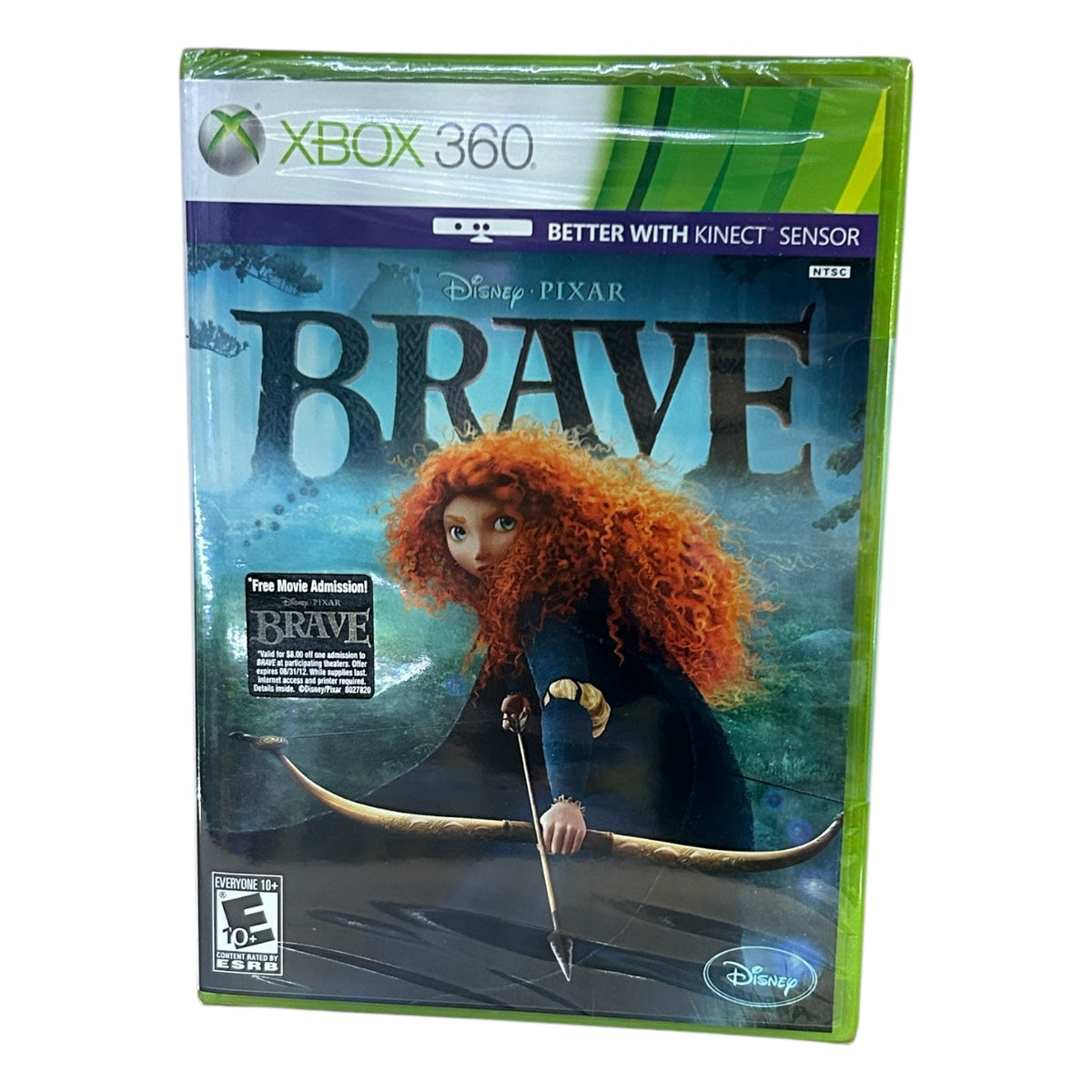 Brave Microsoft Xbox 360 2012 Video Game Disney Pixar New