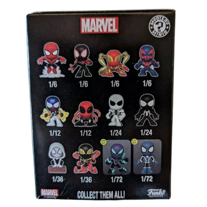 Spider Man Comics Funko Mystery Minis - Black Suit 1/24 Spidey Verse Symbiote