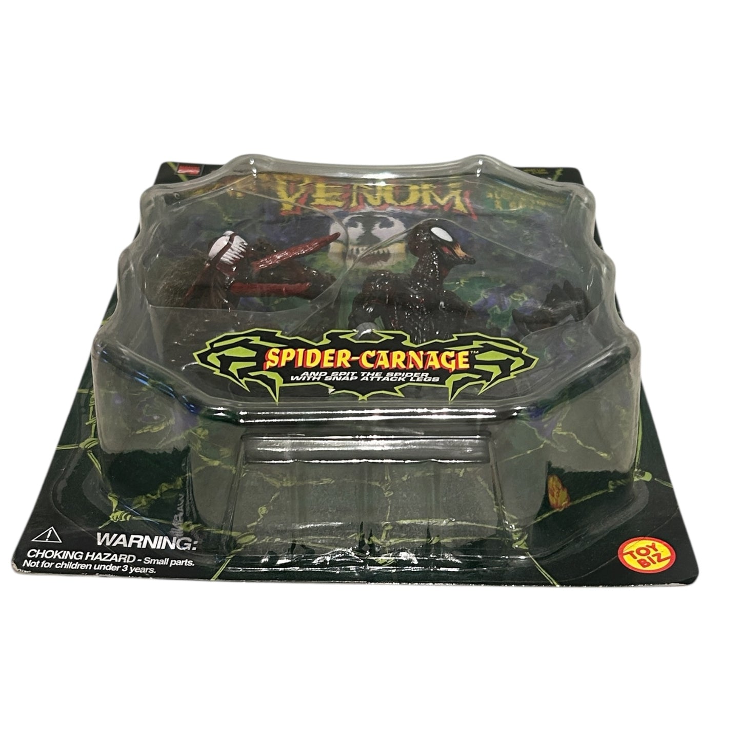 Spider Man Venom Along Came A Spider Carnage Action Figure 1997 Toy Biz Marvel