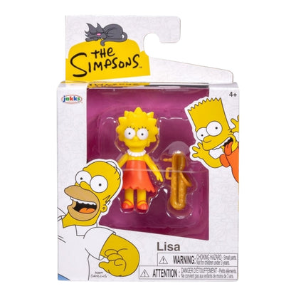 The Simpsons 2.5 Inch Scaled Wave 1 Action Figures Lisa Simpson