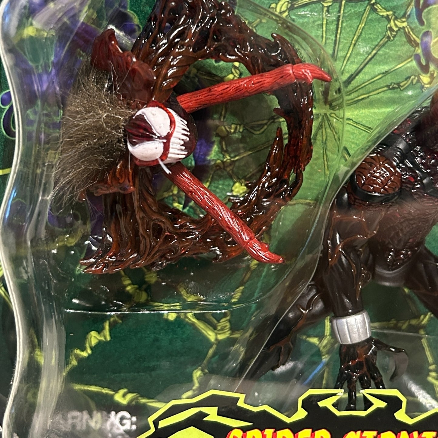 Spider Man Venom Along Came A Spider Carnage Action Figure 1997 Toy Biz Marvel