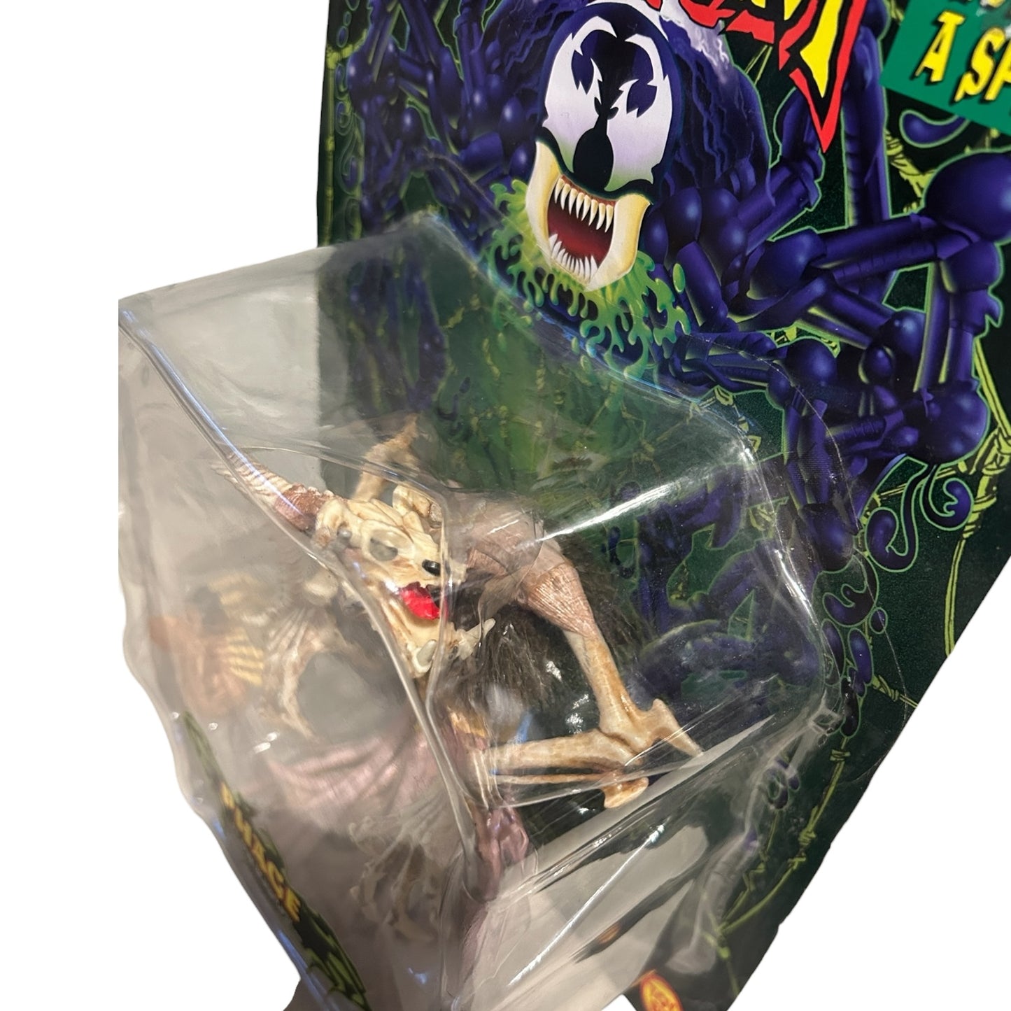 Spider Man Venom Along Came A Spider Phage Action Figure 1997 Toy Biz VTG Villain