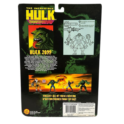 Marvel Comics The Incredible Hulk Transformations Hulk 2099 Toy Biz Figure 1997