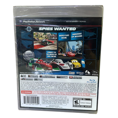 Cars 2 The Video Game Playstation 3 PS3 NEW