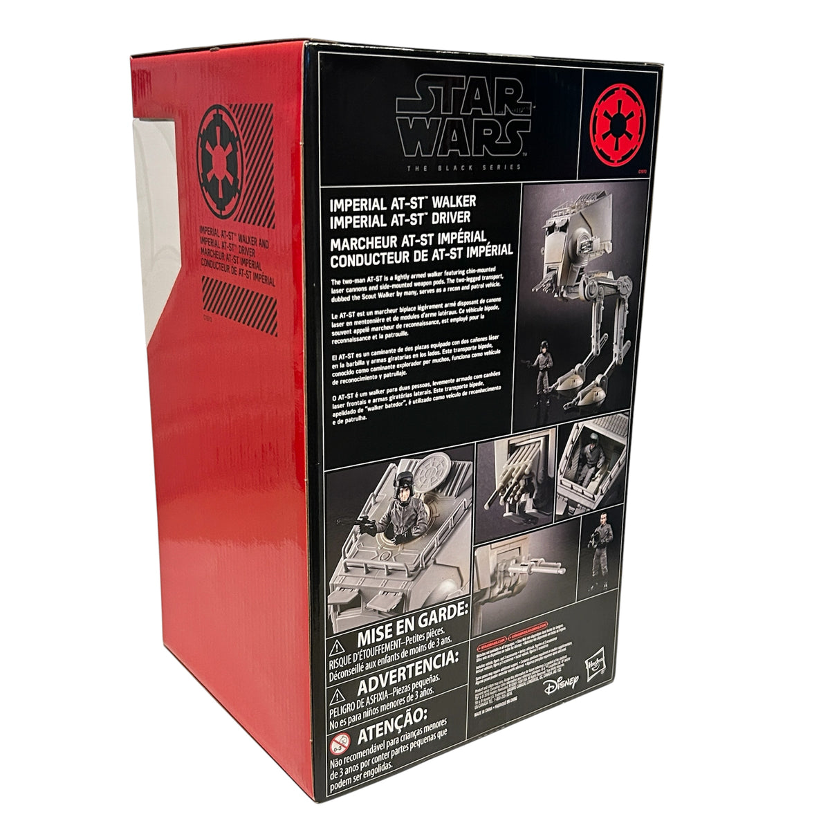 Star Wars The Black Series AT-ST Walker with Imperial AT-ST Driver 2016 NEW