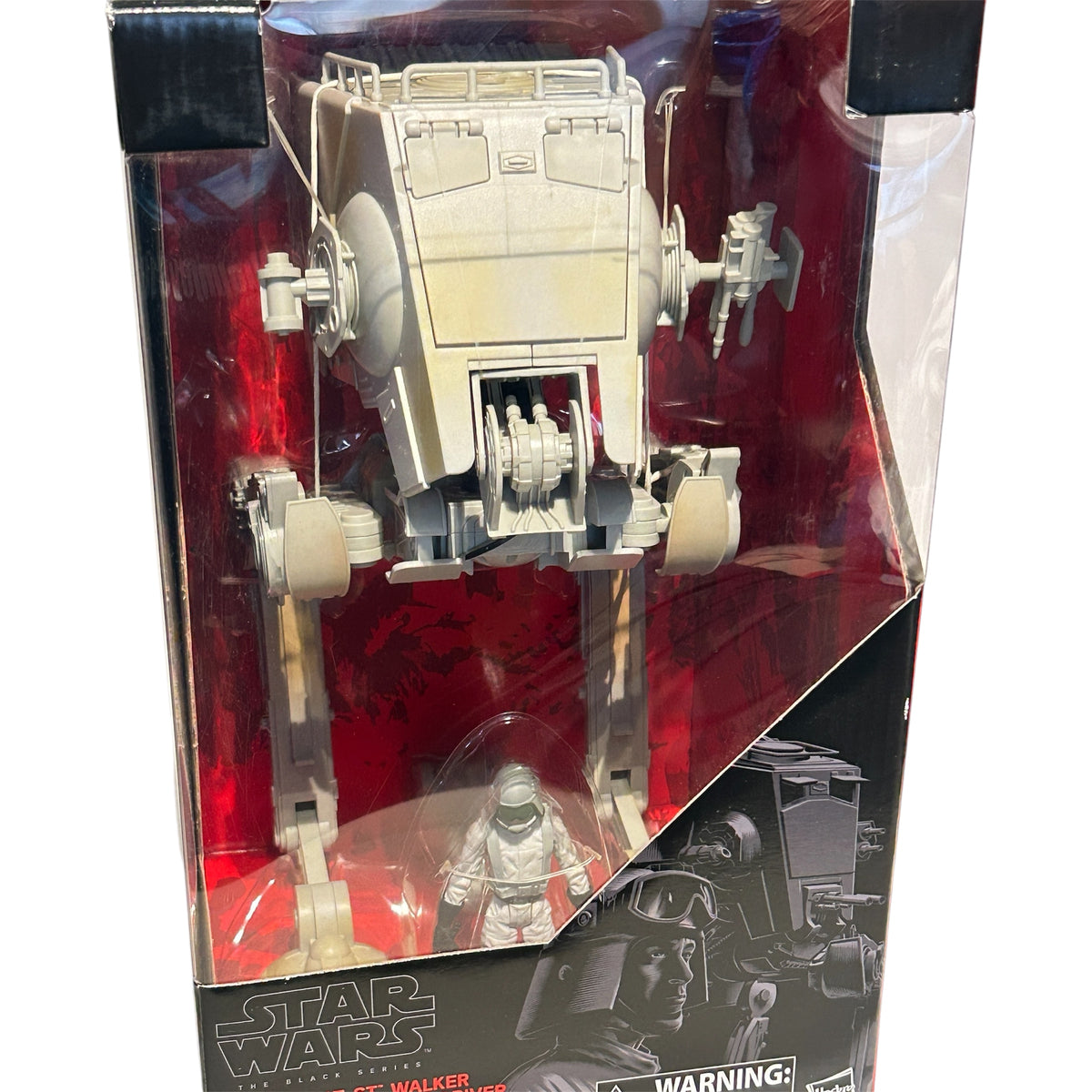 Star Wars The Black Series AT-ST Walker with Imperial AT-ST Driver 2016 NEW