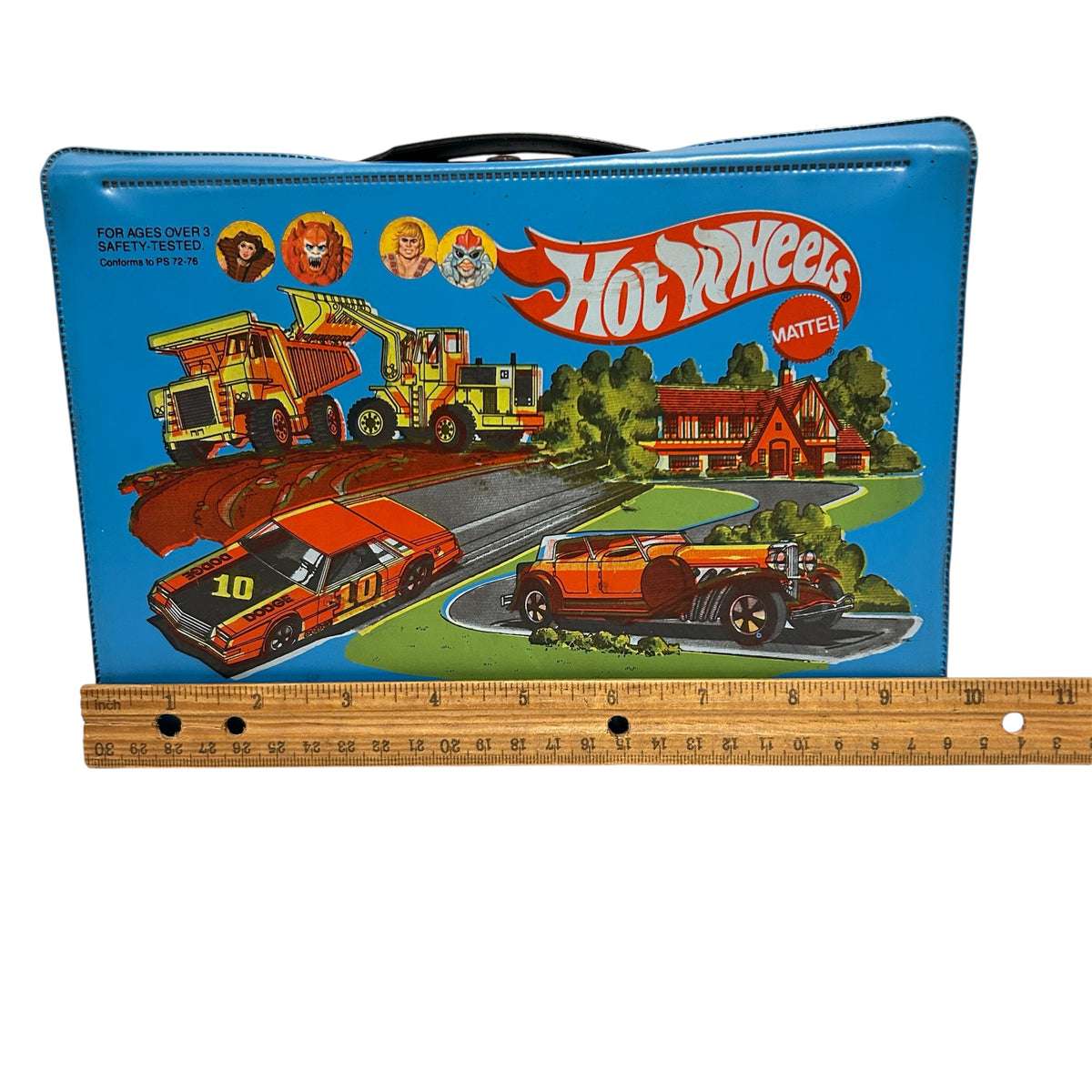 Hot Wheels 12 Car Collector's Case with Tray Vintage 1980 Mattel No.4975