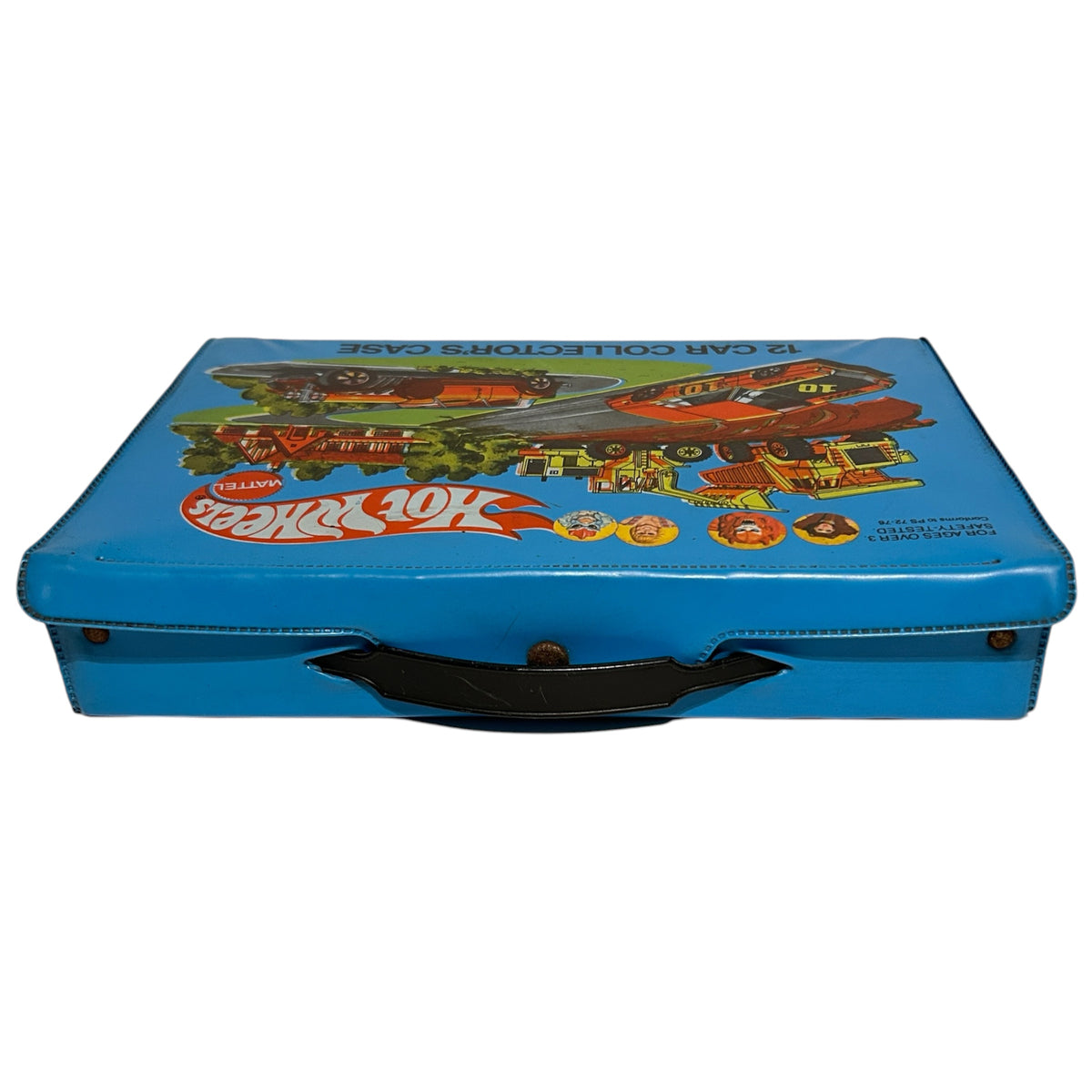 Hot Wheels 12 Car Collector's Case with Tray Vintage 1980 Mattel No.4975