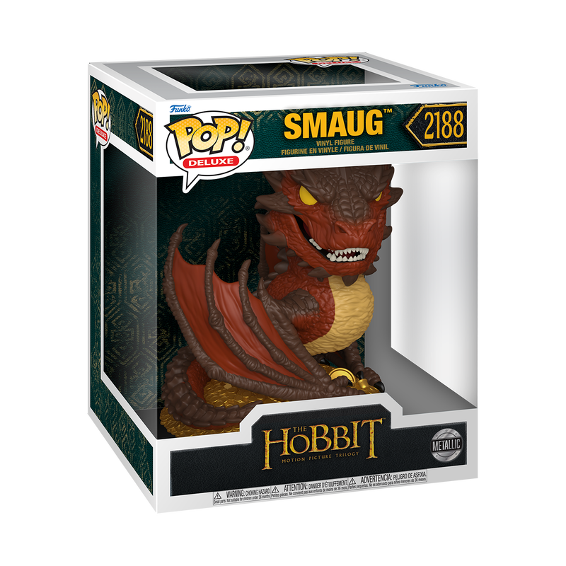 The Hobbit Smaug Metallic Deluxe Funko Pop! Vinyl Figure #2188