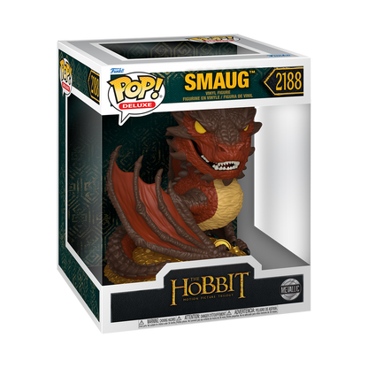 The Hobbit Smaug Metallic Deluxe Funko Pop! Vinyl Figure #2188