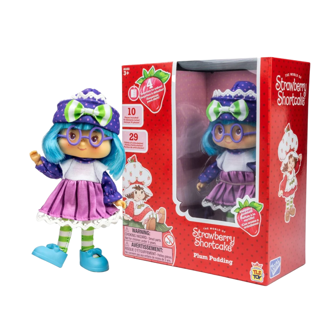 Strawberry Shortcake 5 1/2-Inch Plum Pudding Fashion Doll - SDCC 2024 Exclusive