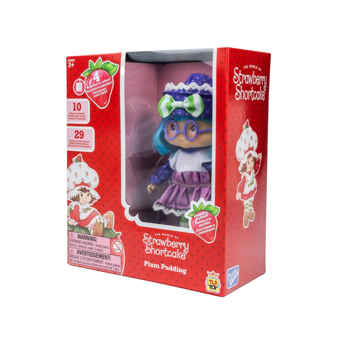 Strawberry Shortcake 5 1/2-Inch Plum Pudding Fashion Doll - SDCC 2024 Exclusive