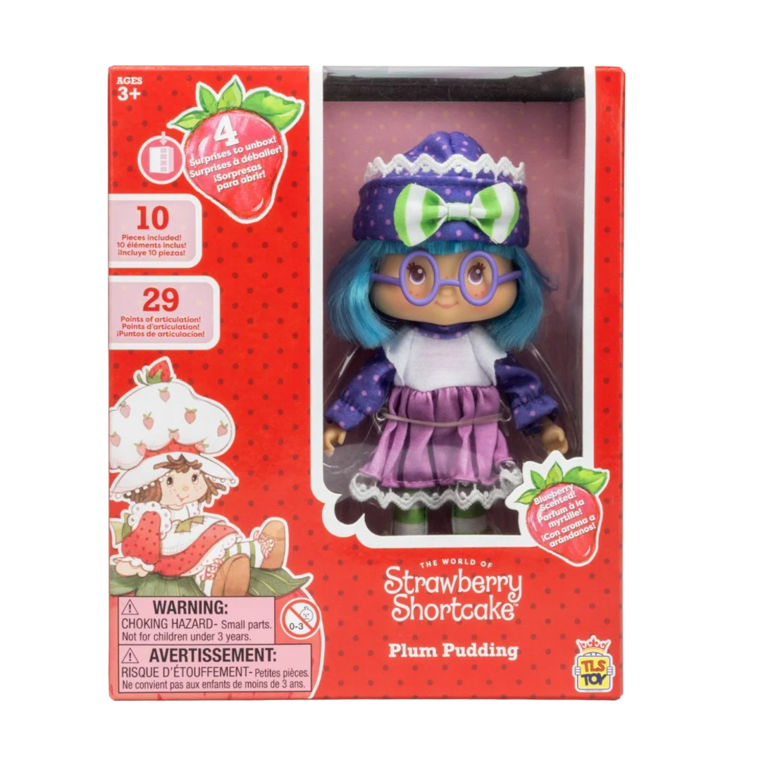 Strawberry Shortcake 5 1/2-Inch Plum Pudding Fashion Doll - SDCC 2024 Exclusive