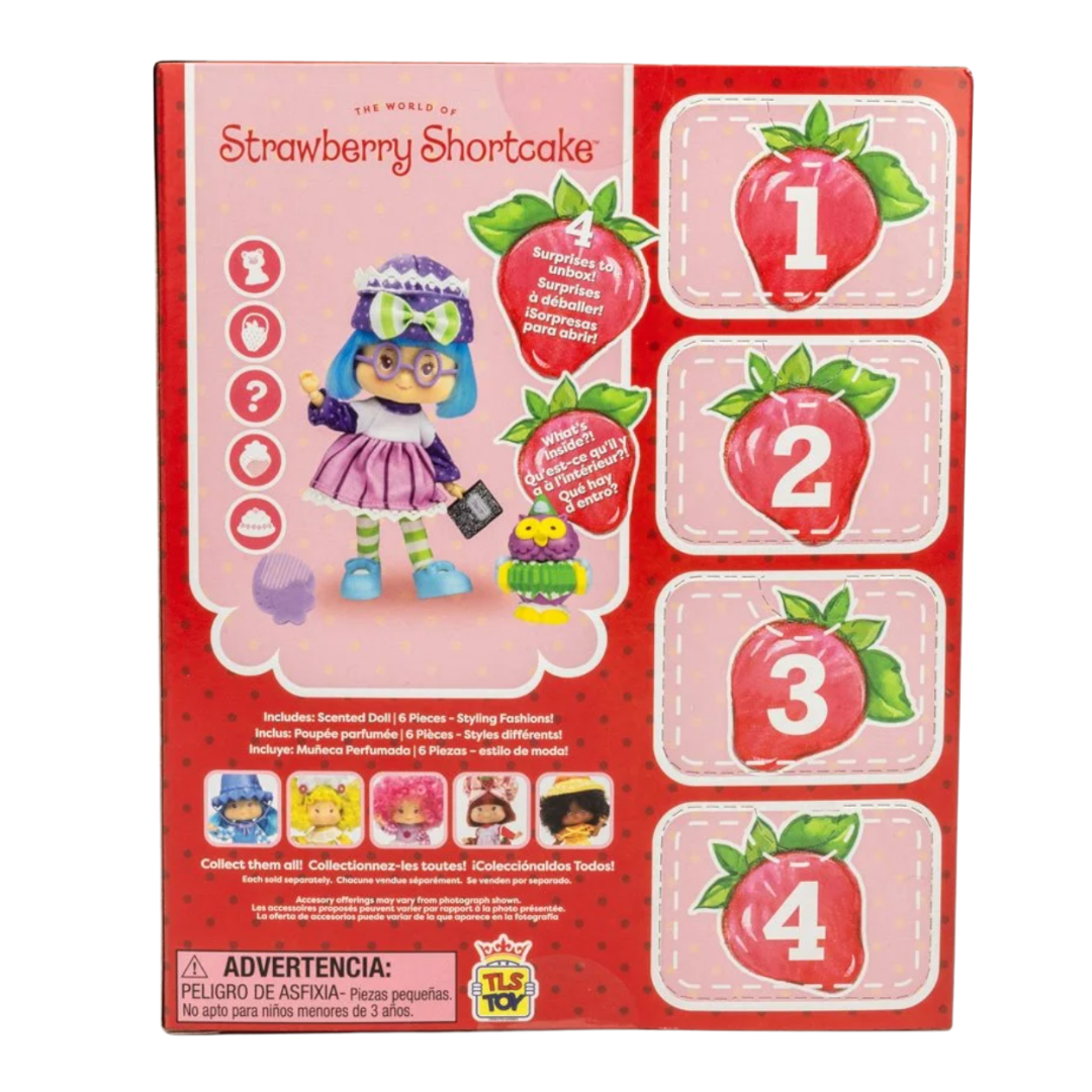 Strawberry Shortcake 5 1/2-Inch Plum Pudding Fashion Doll - SDCC 2024 Exclusive