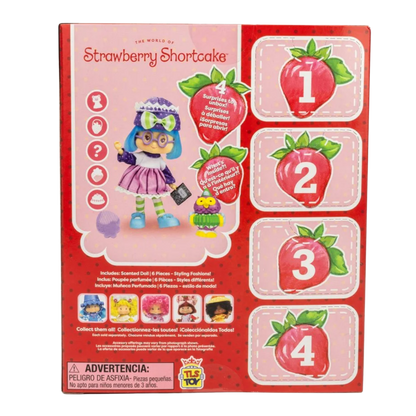 Strawberry Shortcake 5 1/2-Inch Plum Pudding Fashion Doll - SDCC 2024 Exclusive