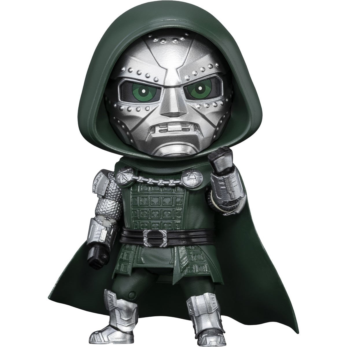 Avengers: Doomsday Doctor Doom EAA-175 Action Figure — Standing pose with raised fist