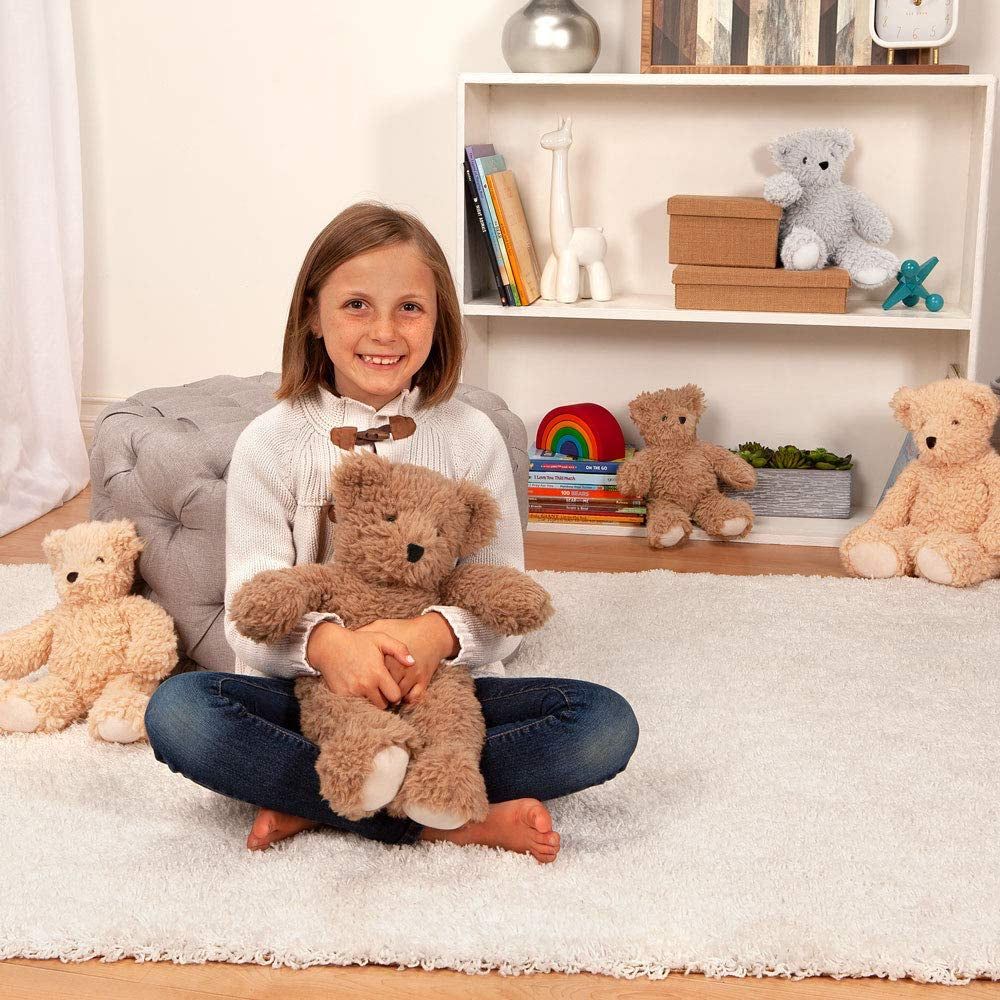 13 Inch Brown Bear | Soft Easter Teddy Bear Stuffed Animal | Cozy Plush for Sleeping | Romantic Gift Teddy Bear for Girlfriend | Stuffed in USA with Recycled Filling