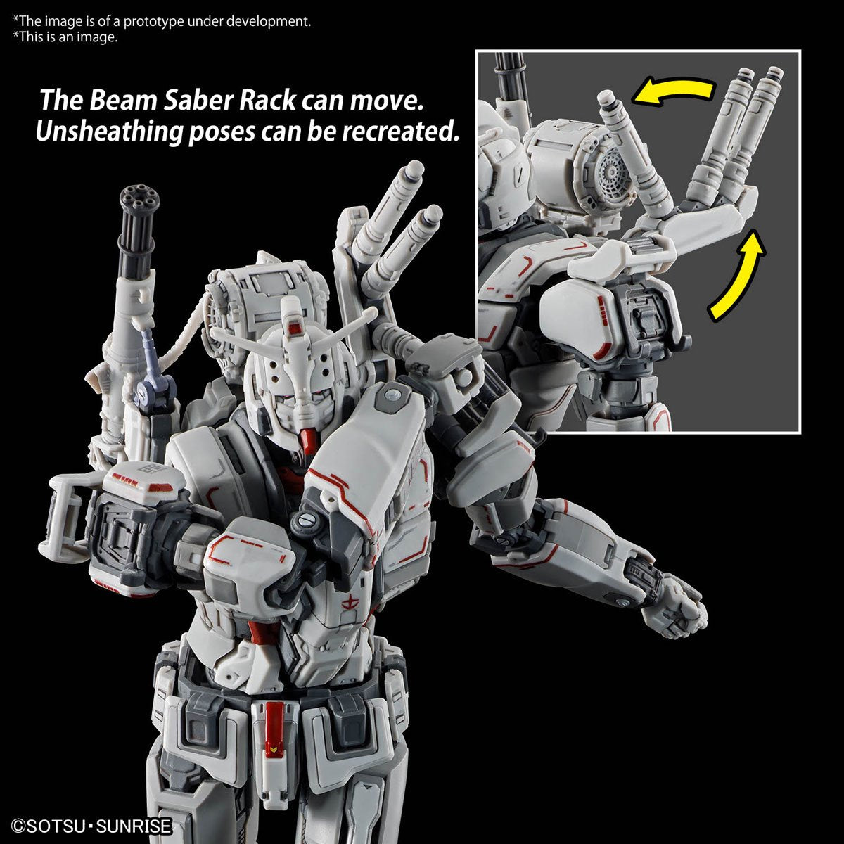 Gundam: Requiem for Vengeance Gundam EX High Grade 1:144 Scale Model Kit