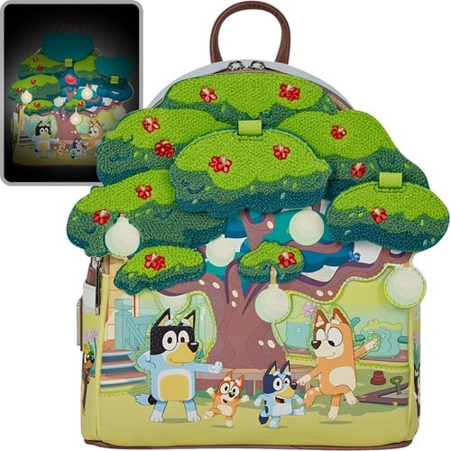 Bluey Backyard Light-Up Mini-Backpack