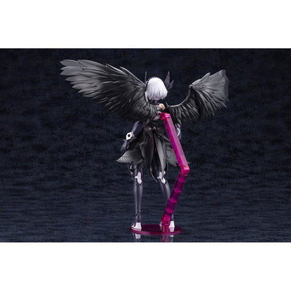 Arcanadea Lumitea ReACT-A Grande Scale Model Kit — rear winged display showing stand and sword scabbard