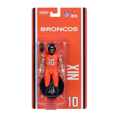 NFL McFarlane's SportsPicks Wave 2 Denver Broncos Bo Nix 6-Inch Action Figure — Bo Nix Broncos SportsPicks Wave 2 figure, front packaging