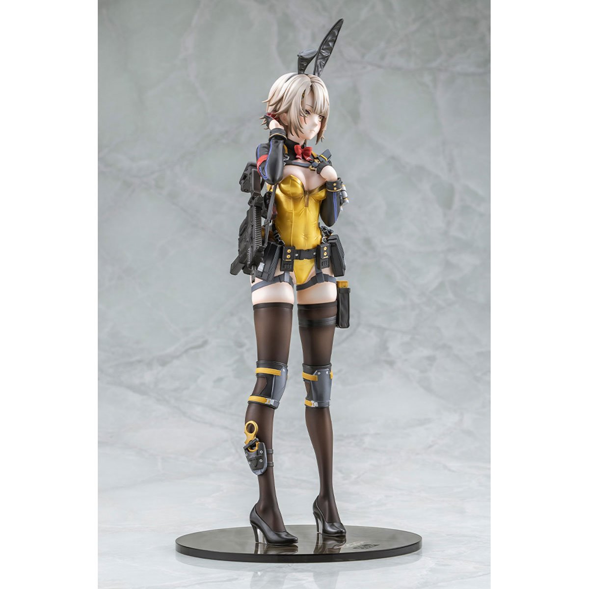 Girls' Frontline 2: Exilium Vector (Molotov Bunny Version) 1:7 Scale Statue — opposite full three-quarter view on display base