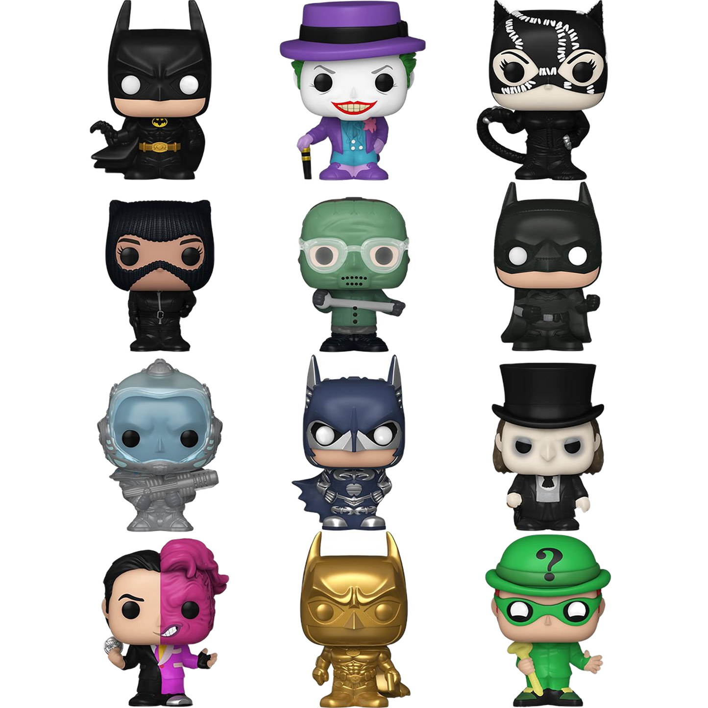 Batman 85th Anniversary Funko Bitty Pop! Mini Figures