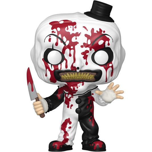 Terrifier 3 Art the Clown Bloody Funko Pop! Vinyl Figure #1948 – Entertainment Earth Exclusive