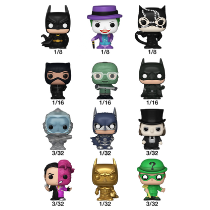 Batman 85th Anniversary Funko Bitty Pop! Mini Figures