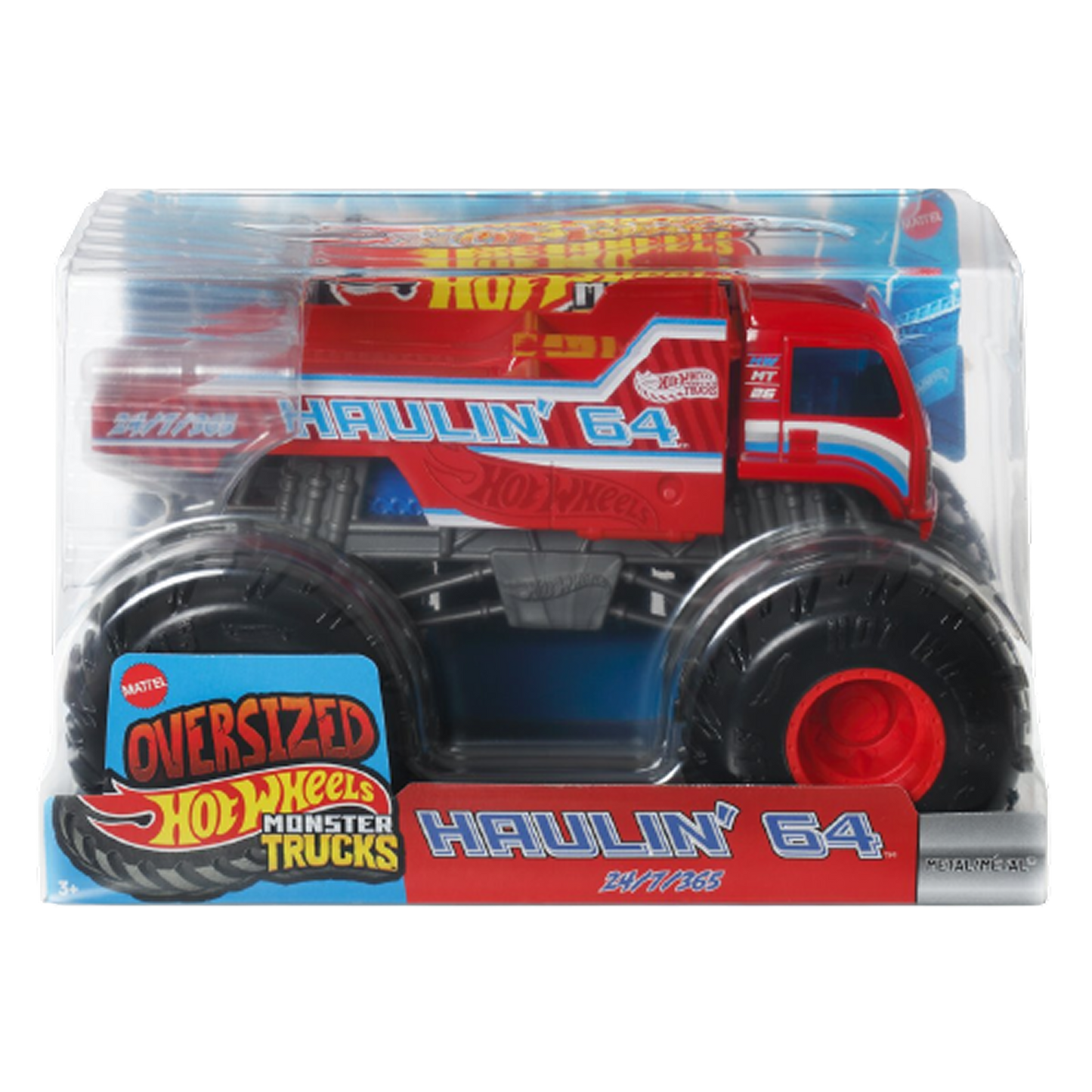 Hot Wheels Monster Trucks 1:24 Scale Vehicle – 2026 Mix (1 Random Truck)