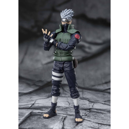 Naruto Shippuden Kakashi Hatake The famed Sharingan Hero S.H.Figuarts Action Figure - Reissue