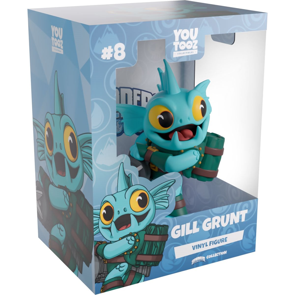 Skylanders Collection Gill Grunt Vinyl Figure # 8
