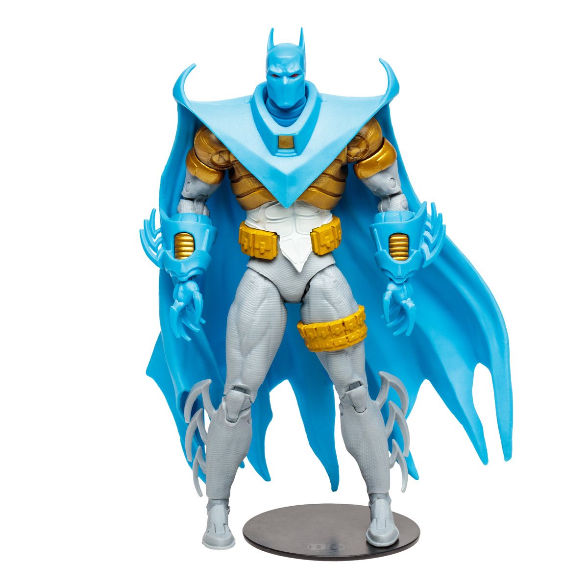 DC Multiverse McFarlane Vault Collection Wave 3 Azrael Batman 7-Inch Scale Action Figure — front standing view on included display base