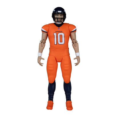 NFL McFarlane's SportsPicks Wave 2 Denver Broncos Bo Nix 6-Inch Action Figure — Bo Nix Broncos SportsPicks Wave 2 figure, full front view
