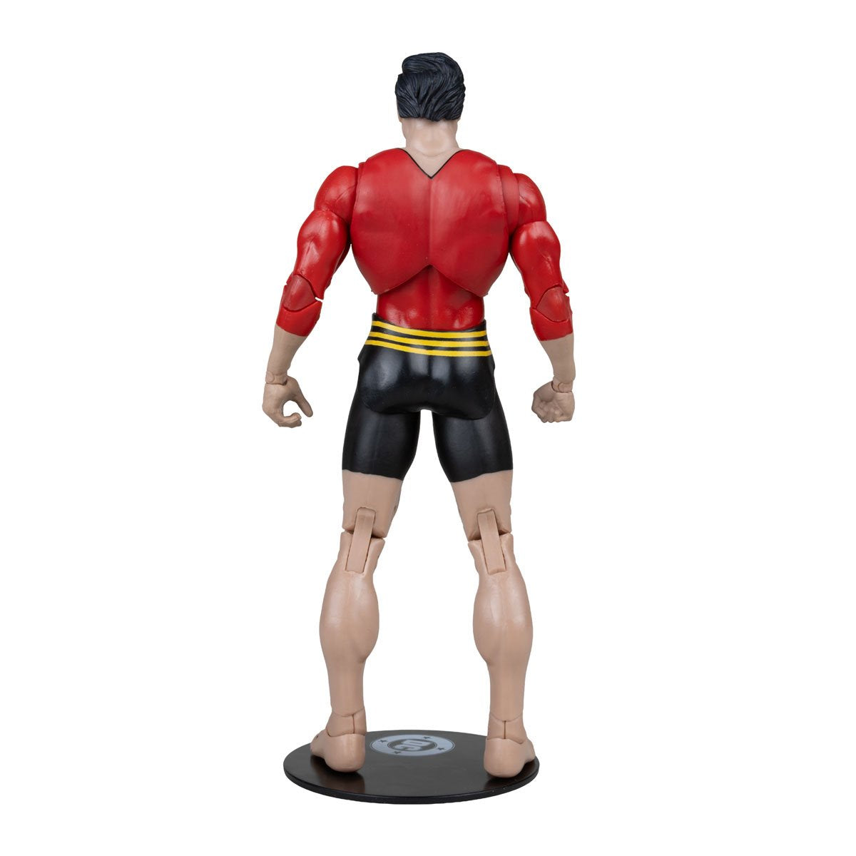 DC Multiverse Wave 31 Plastic Man The Terrifics 7-Inch Scale Action Figure — Plastic Man The Terrifics, rear view on base
