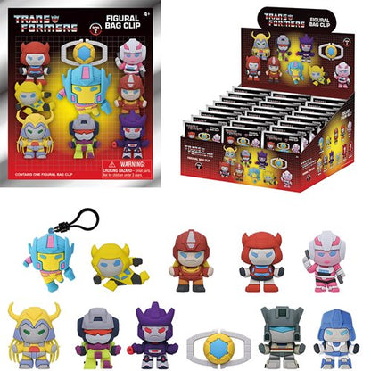Transformers Series 2 3D Foam Bag Clip Master Carton of 144