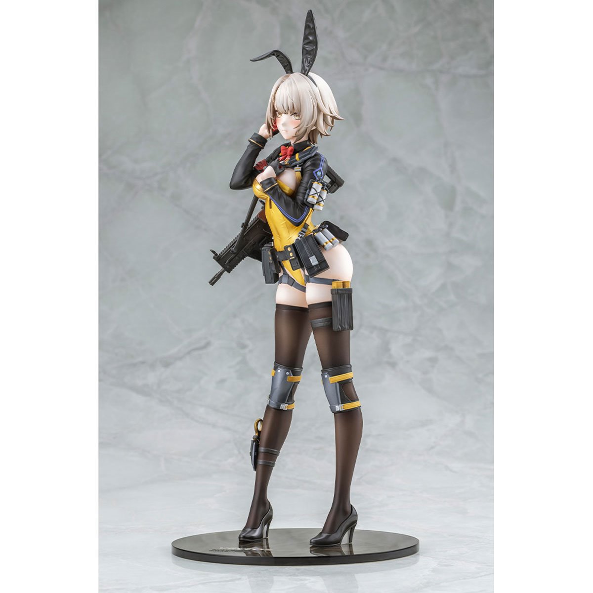 Girls' Frontline 2: Exilium Vector (Molotov Bunny Version) 1:7 Scale Statue — full side three-quarter view on display base