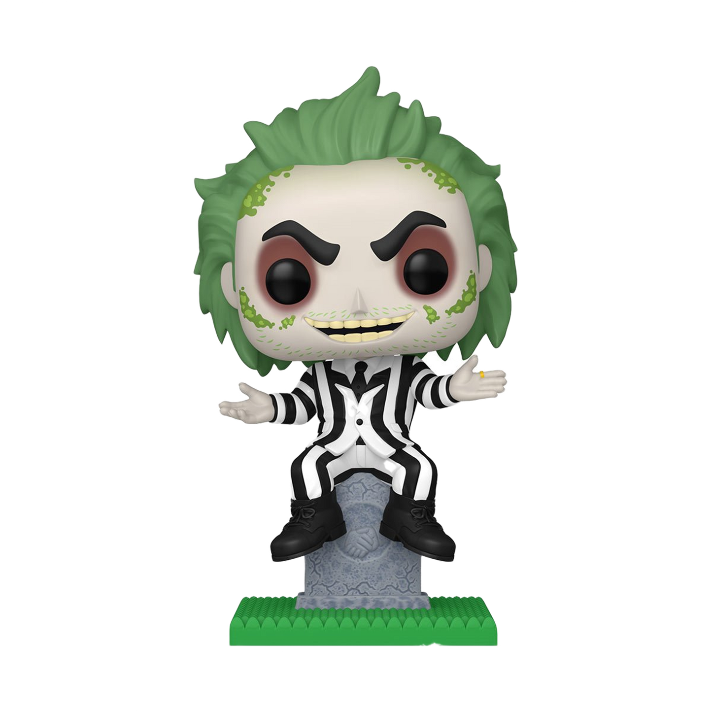 Beetlejuice on Tombstone Glow-in-the-Dark Funko Pop! Plus Vinyl Figure #1757 – Entertainment Earth Exclusive