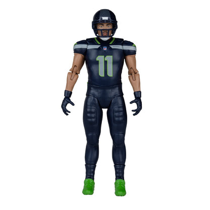 NFL McFarlane's SportsPicks Wave 2 Seattle Seahawks Jaxon Smith-Njigba 6-Inch Action Figure — Jaxon Smith-Njigba Seahawks SportsPicks Wave 2 figure, full front view