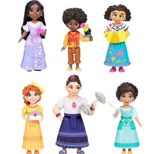 Disney Encanto The Madrigal Family Small Doll 6 pack NEW Jakks Pacific