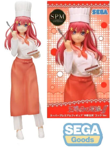 SEGA The Quintessential Quintuplets Itsuki Nakano Cook Super Premium Figure