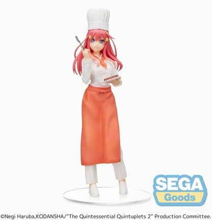 SEGA The Quintessential Quintuplets Itsuki Nakano Cook Super Premium Figure