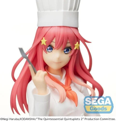 SEGA The Quintessential Quintuplets Itsuki Nakano Cook Super Premium Figure